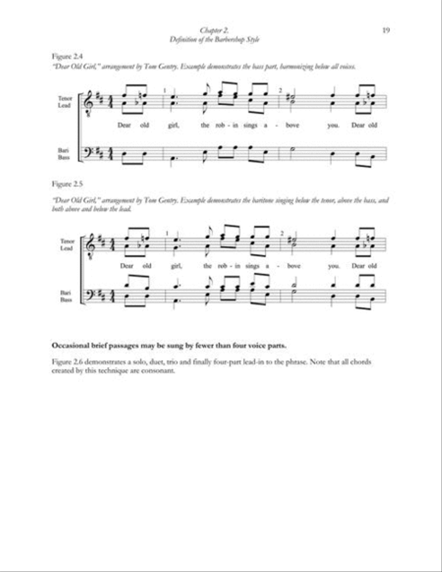 Arranging Barbershop A Cappella scores gallery preview page 10