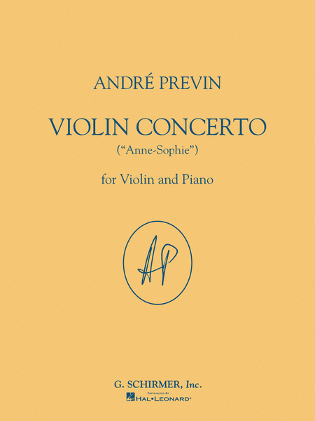 Andre Previn - Violin Concerto (Anne-Sophie)