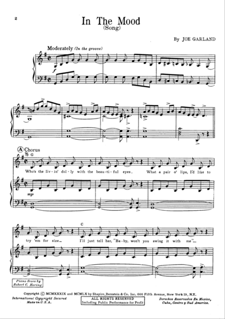 In the Mood Voice scores gallery preview page 2