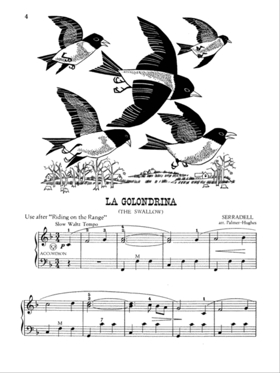 Palmer-Hughes Accordion Course Recital Book, Book 3 Accordion scores gallery preview page 4