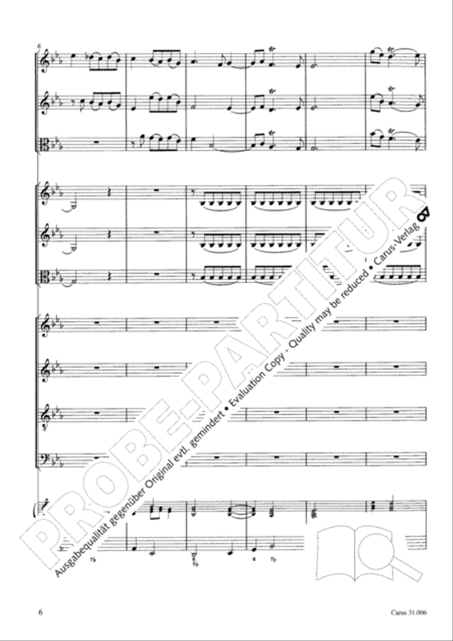 Stay with us, for it draws on toward evening (Bleib bei uns, denn es will Abend werden) 4-Part scores gallery preview page 7