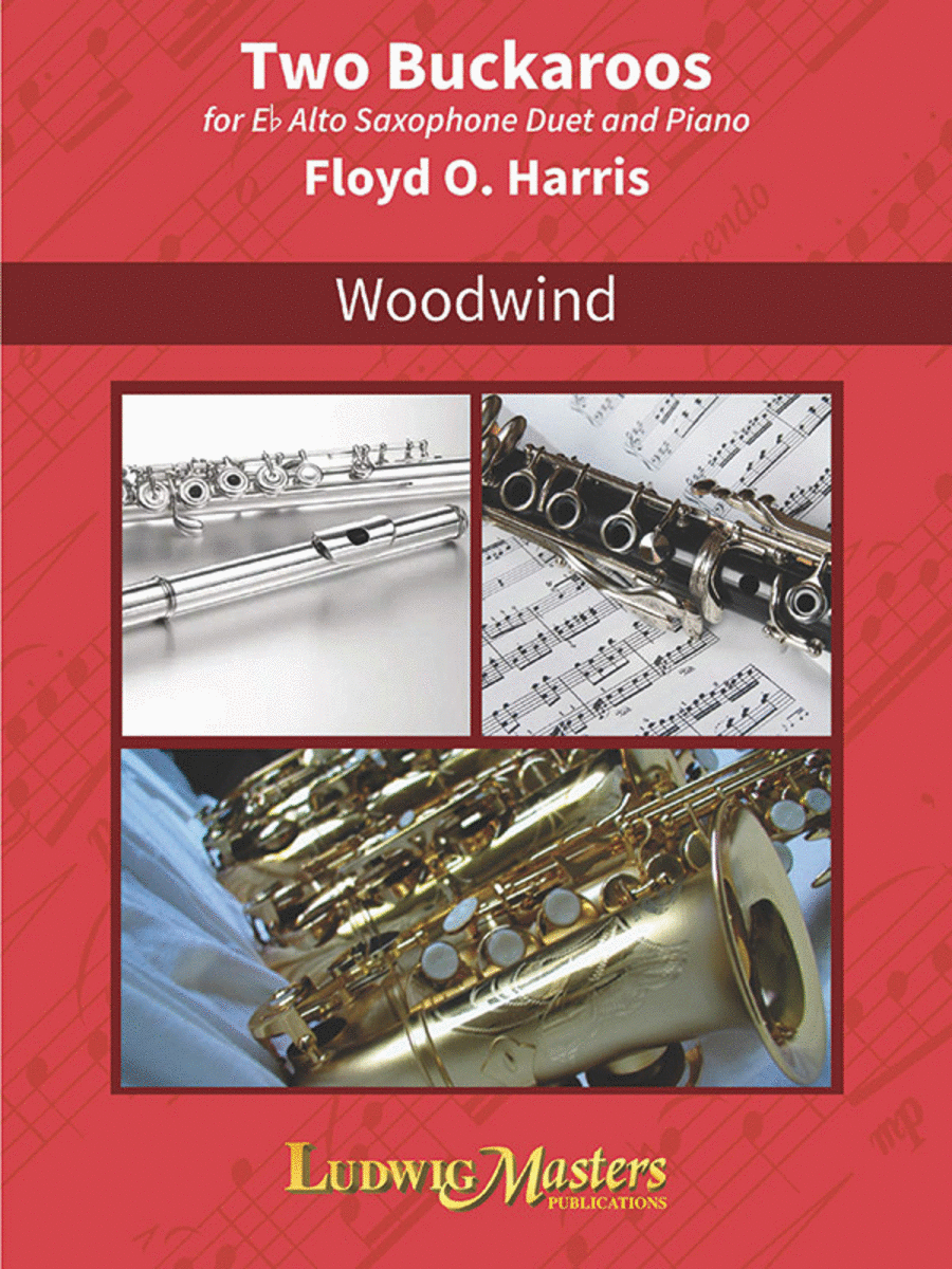 Two Buckaroos Woodwind Duet scores gallery preview page 1