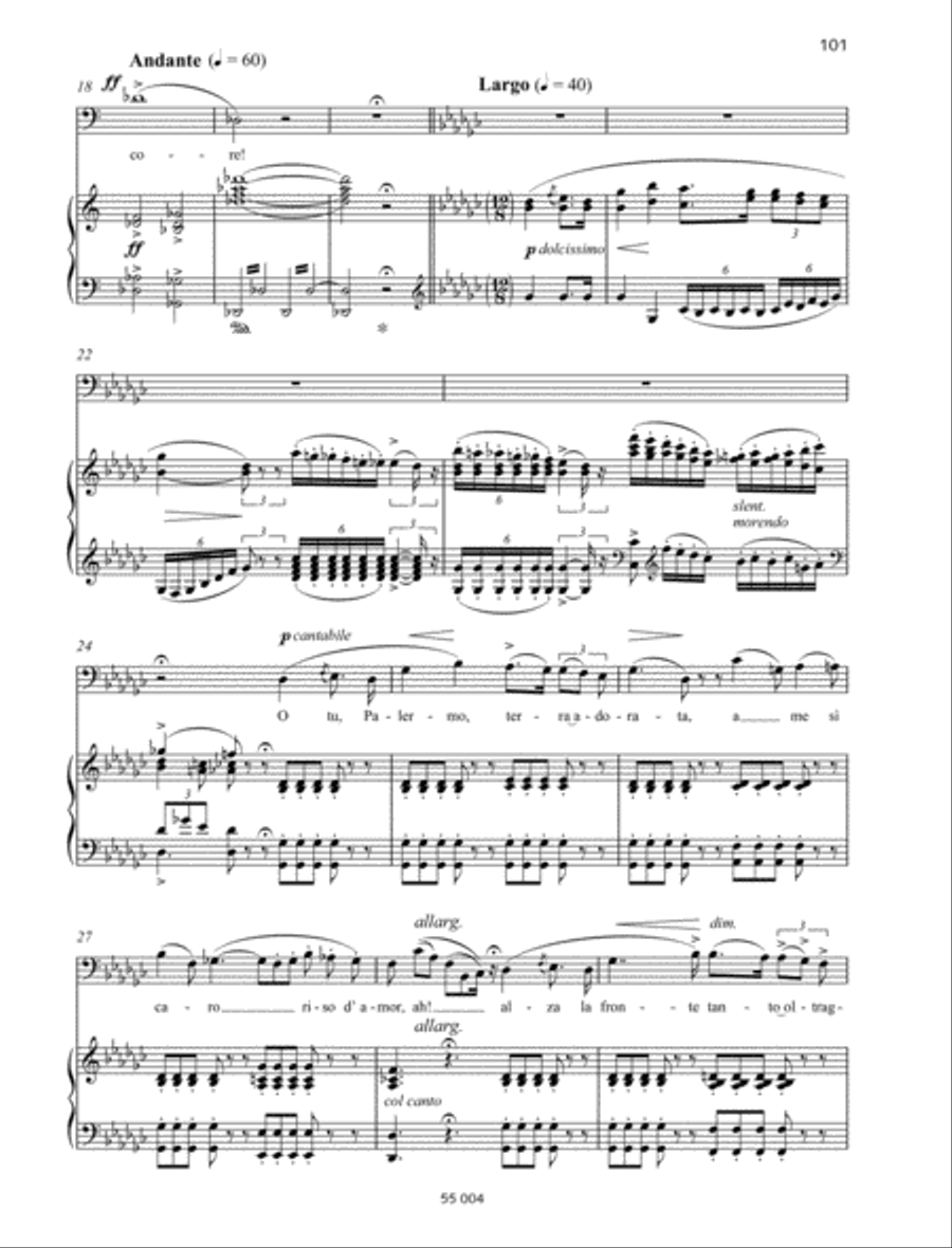 O patria, o cara patria... O tu, Palermo Bass Voice scores gallery preview page 2