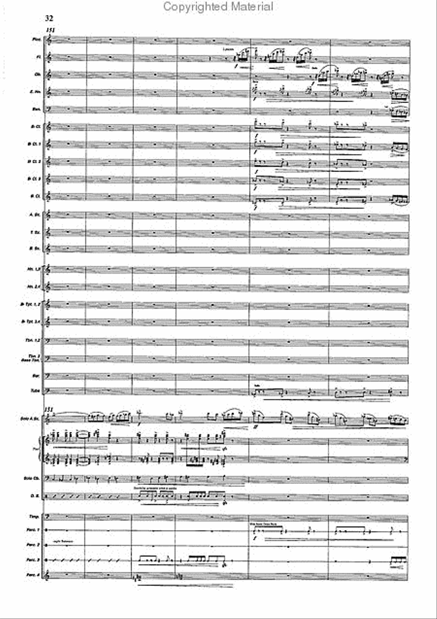Concertango Concert Band scores gallery preview page 33