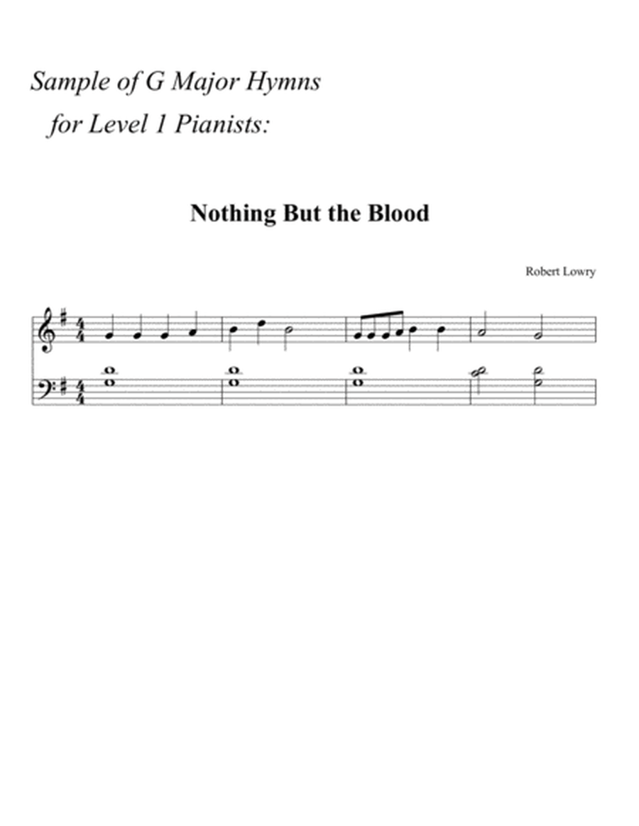 Easily Play Hymns - Level 1 G Major Hymns - Quickly Play and Learn