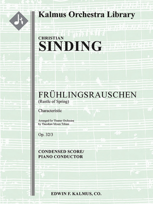 Fruehlingsrauschen, Op. 32/3 (Rustle of Spring)