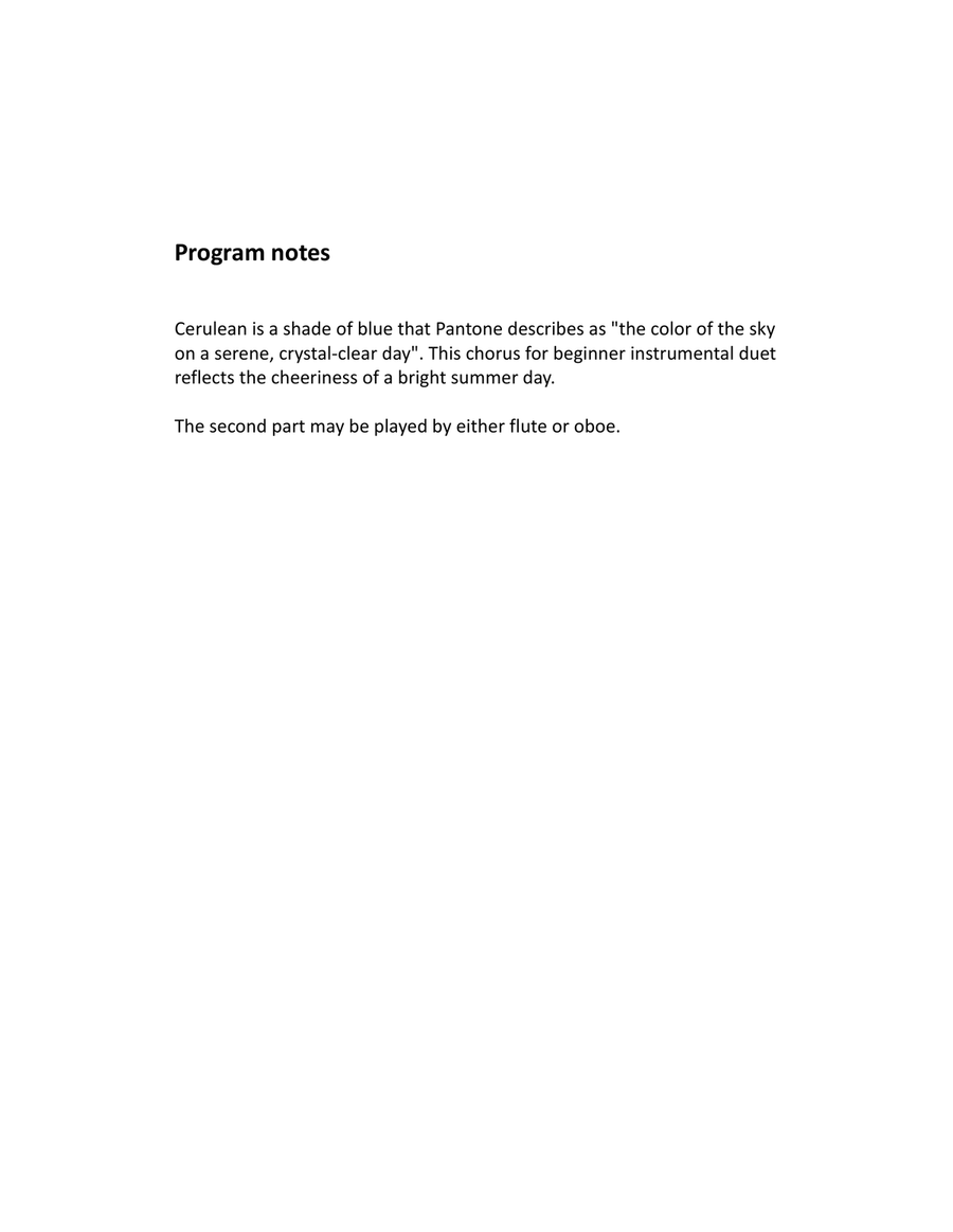 A Cerulean Chorus A Cerulean Chorus Choir scores gallery preview page 2