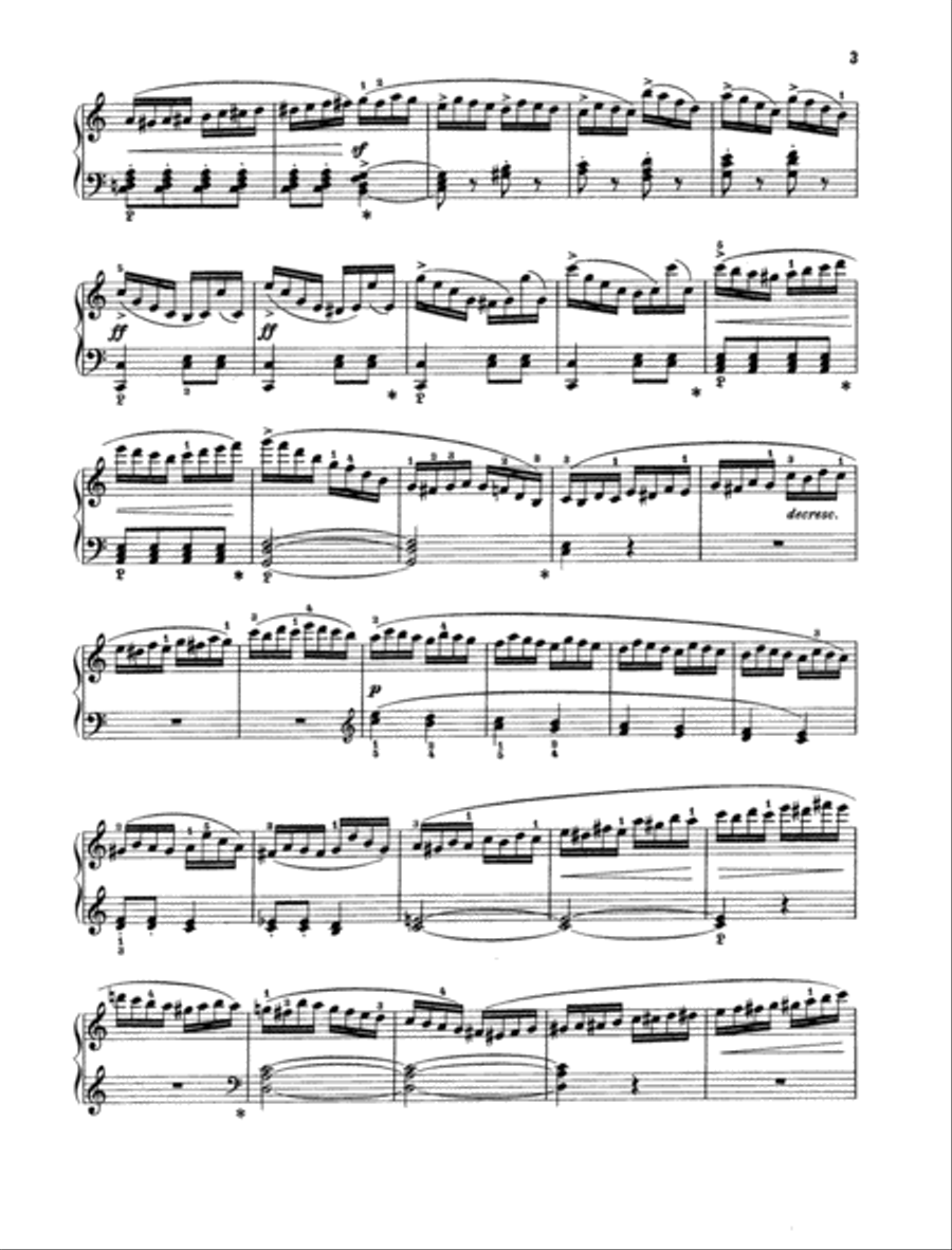 Perpetuum mobile, Op. 24 Piano Solo scores gallery preview page 3