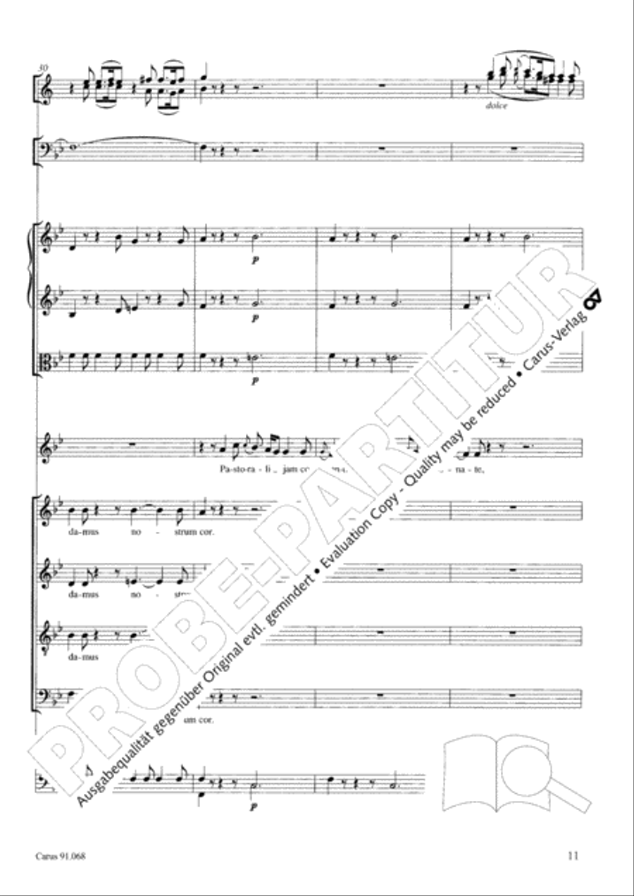Pastorali jam concentu Pastorali jam concentu 4-Part scores gallery preview page 12