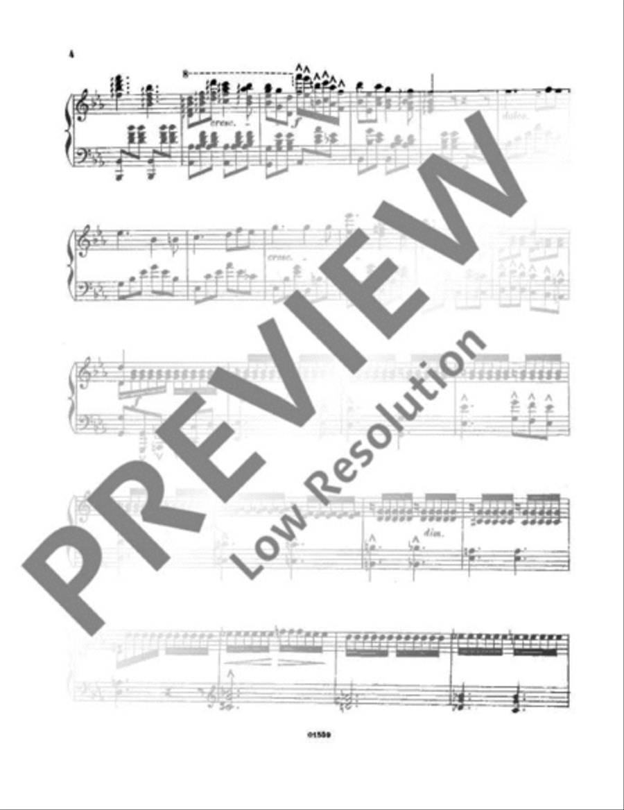 Le Poète Mourant Le Poète Mourant Piano Solo scores gallery preview page 5