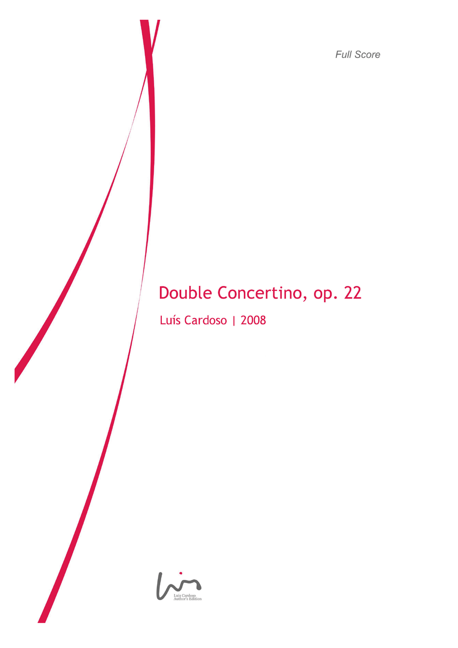 Double Concertino (for Tenor Saxophone, Tuba and Concert Band) Concert Band scores gallery preview page 1