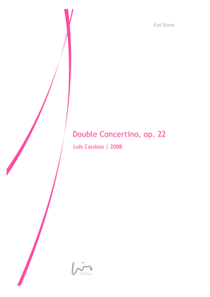 Book cover for Double Concertino (for Tenor Saxophone, Tuba and Concert Band)