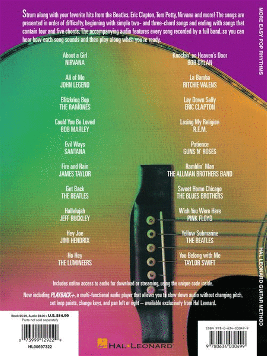 More Easy Pop Rhythms – Third Edition Electric Guitar scores gallery preview page 8