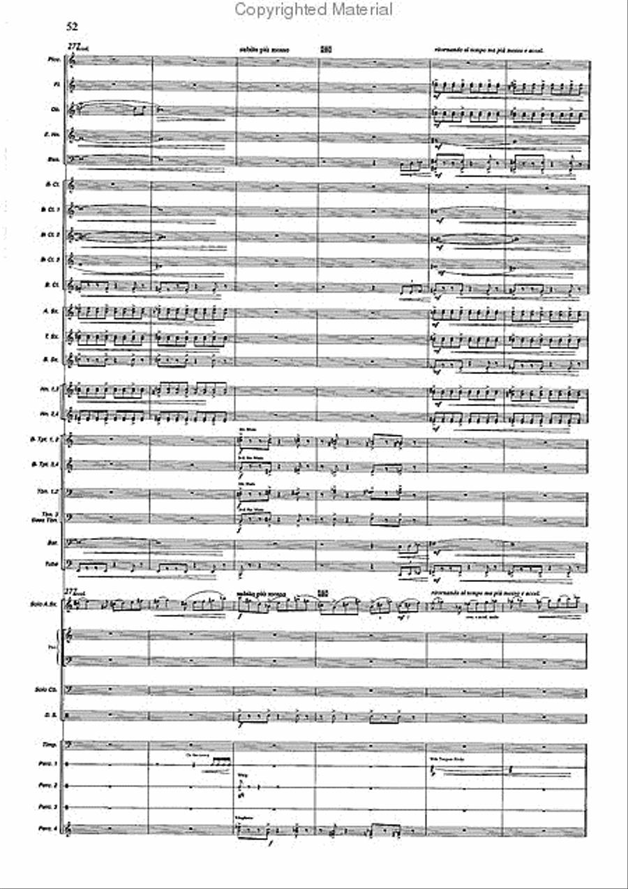 Concertango Concertango Concert Band scores gallery preview page 53