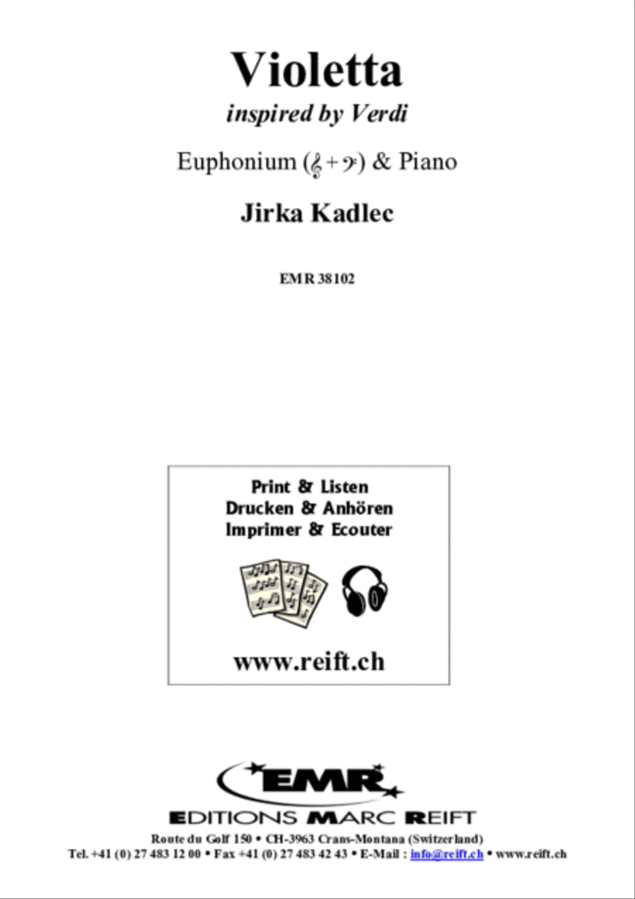 Violetta Violetta Euphonium scores gallery preview page 2