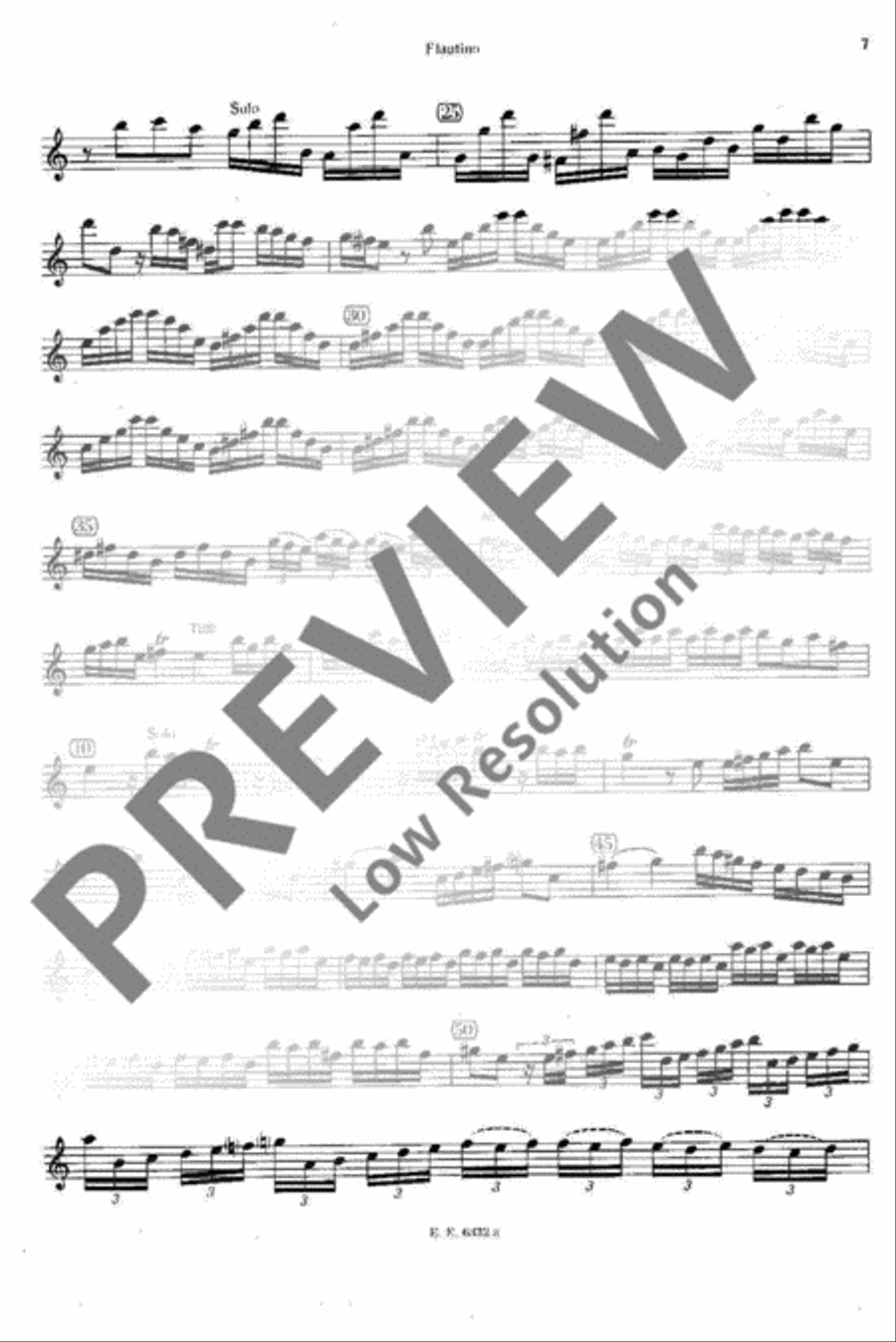 Concerto C major Recorder scores gallery preview page 8