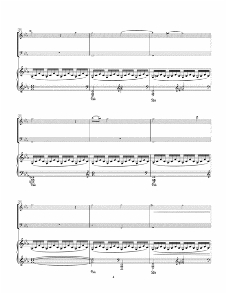 The Sundials: II; Pereunt et Imputantur (They pass and are counted) String Trio scores gallery preview page 4