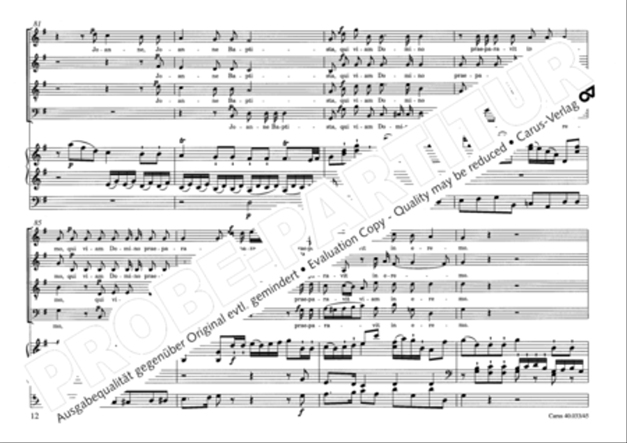 Inter natos mulierum 4-Part scores gallery preview page 13