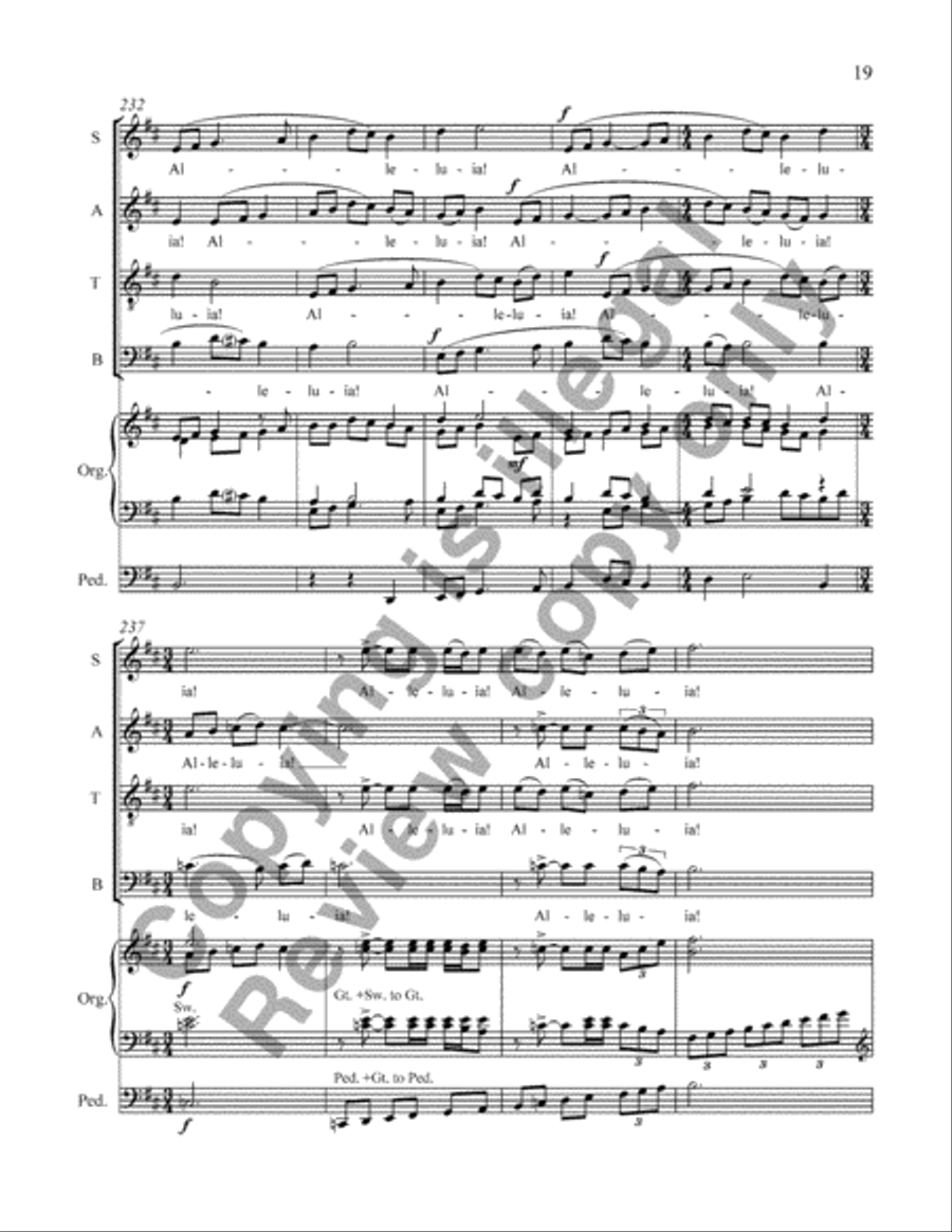 This Peerless Dawn 4-Part scores gallery preview page 19