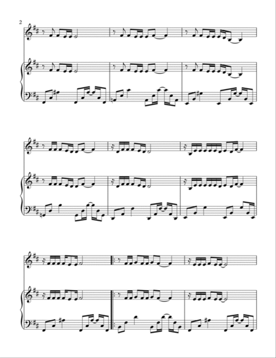 Hotel California Woodwind Duet scores gallery preview page 3