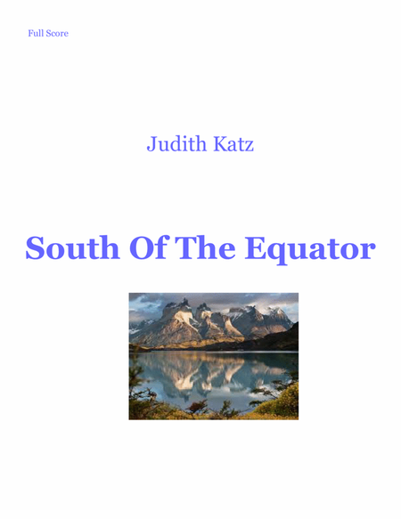 South Of The Equator - for flute quartet image number null