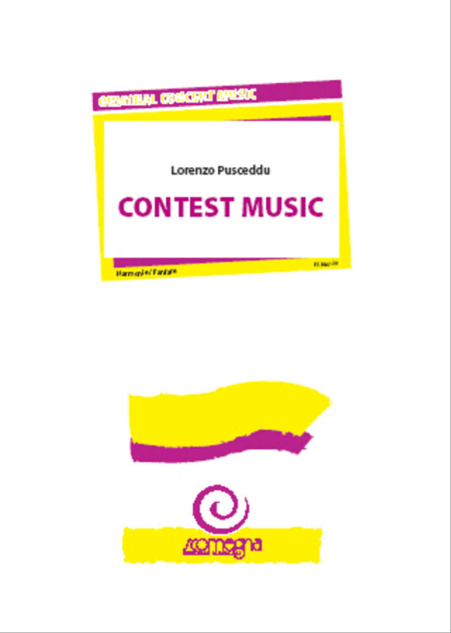 Contest Music Concert Band scores gallery preview page 1