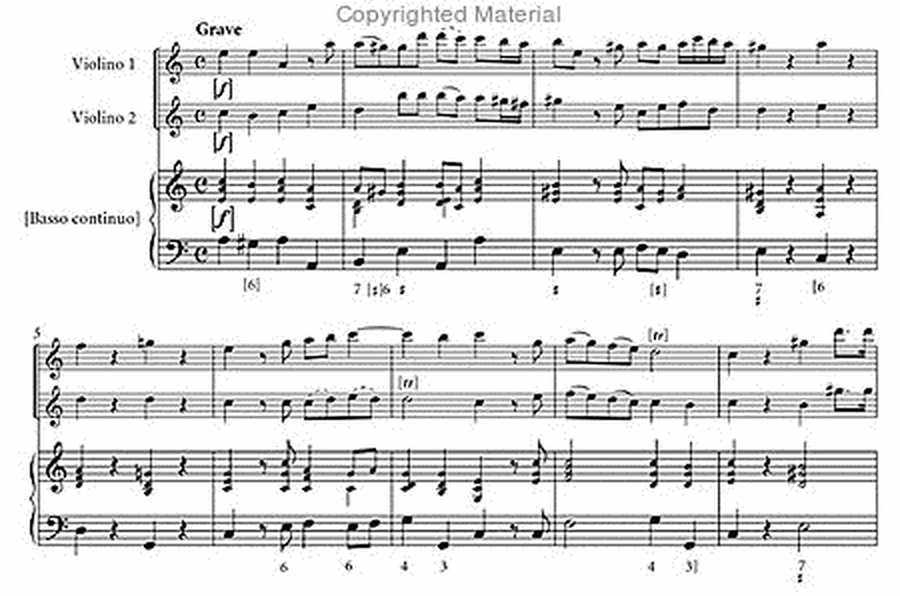 Sonata (concertino) in A minor