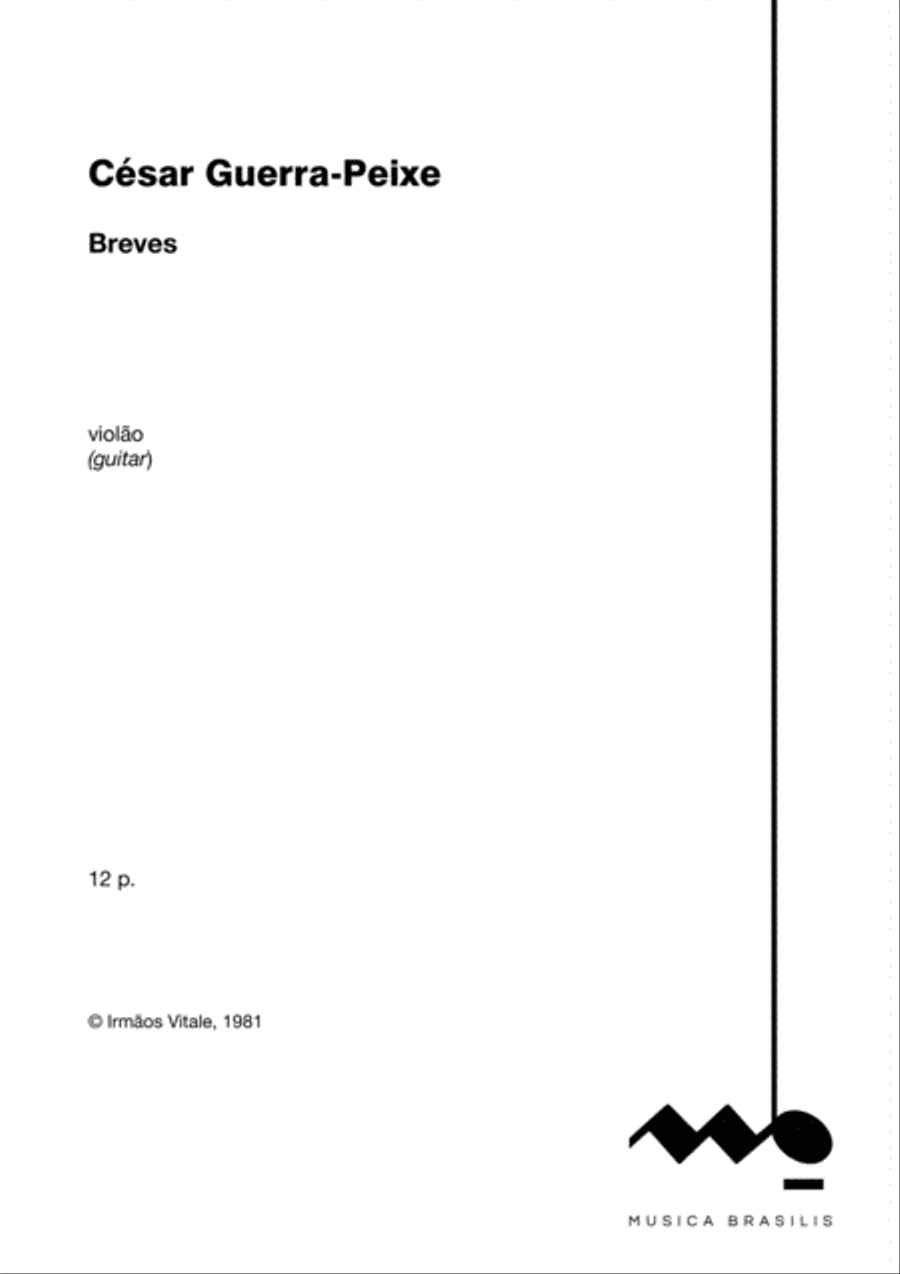 Breves Breves Classical Guitar scores gallery preview page 2