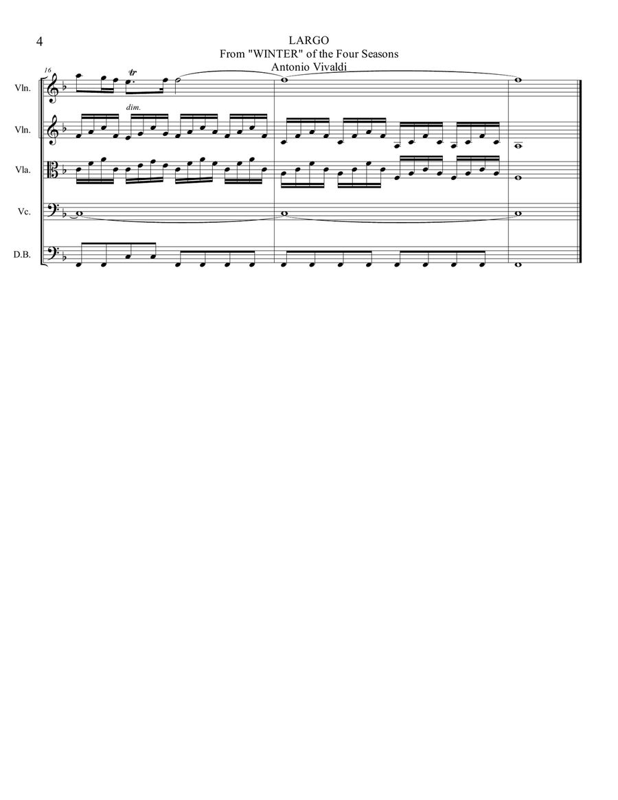 LARGO - From 