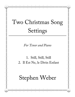 Two Christmas Song Settings for Tenor and Piano