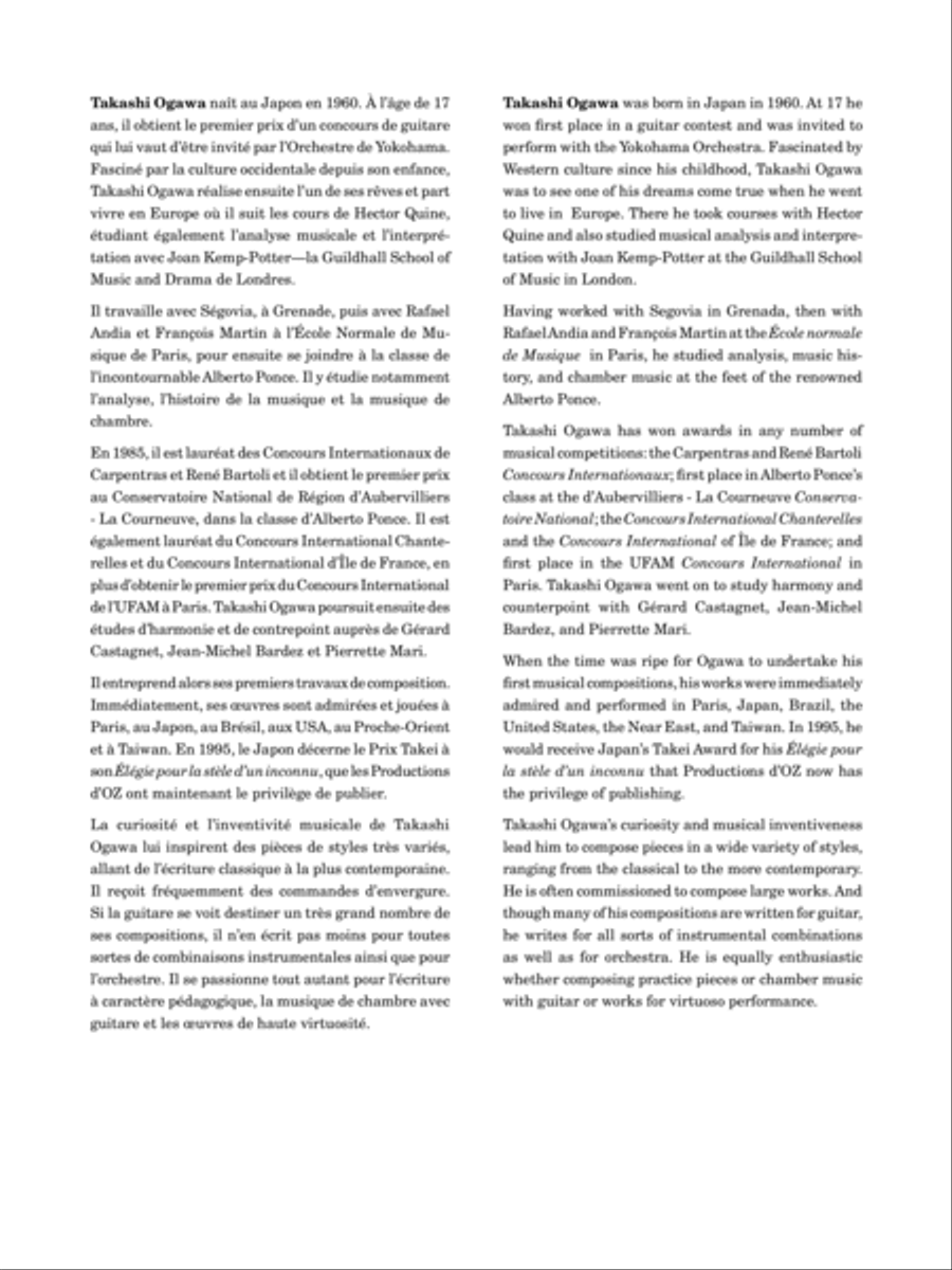 12 Préludes et danses Classical Guitar scores gallery preview page 2