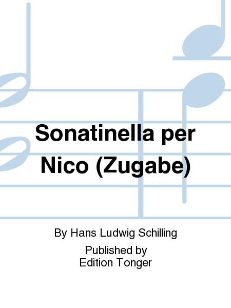 Sonatinella per Nico (Zugabe)
