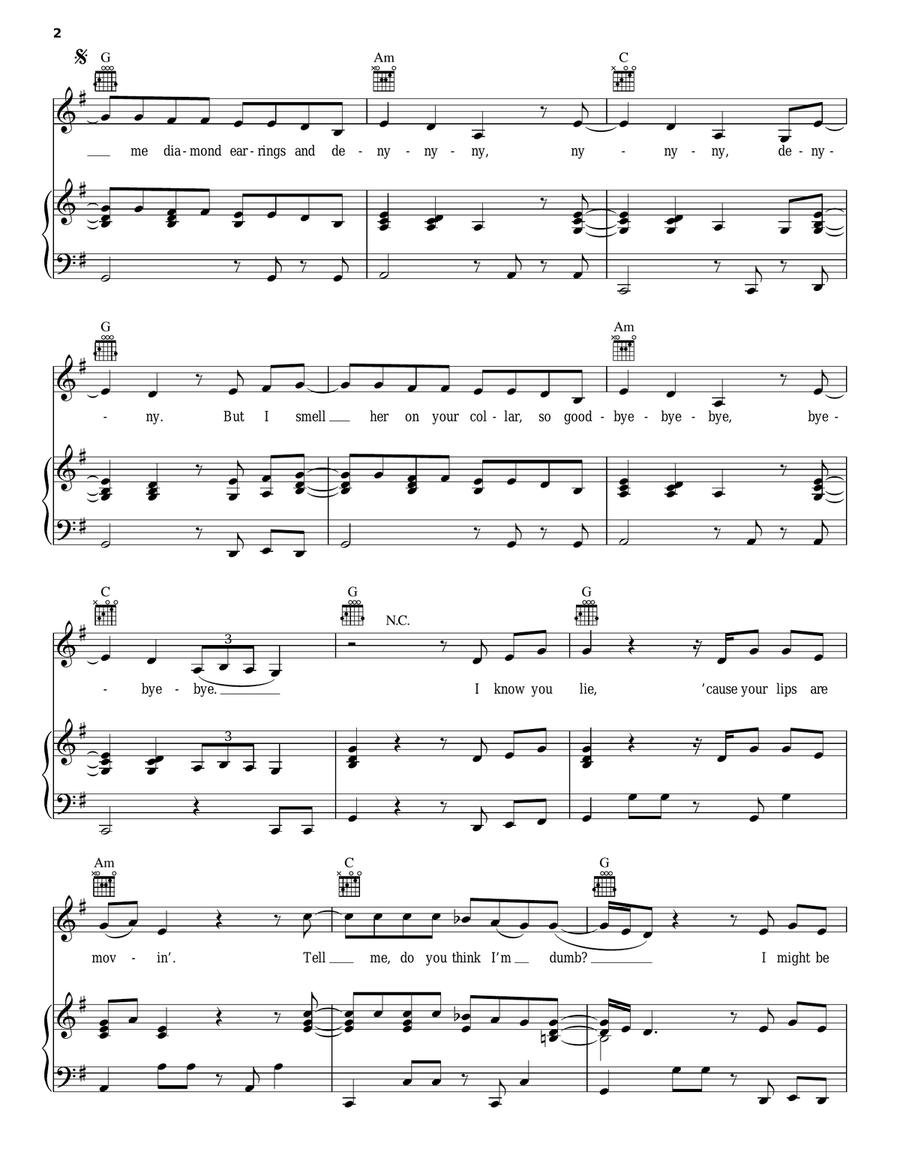 Lips Are Movin Acoustic Guitar scores gallery preview page 2
