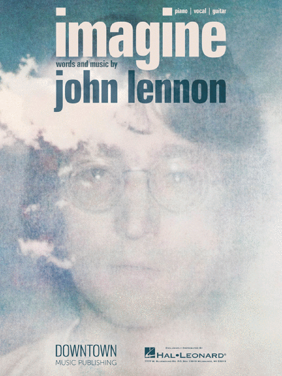 Imagine Piano, Vocal, Guitar scores gallery preview page 1
