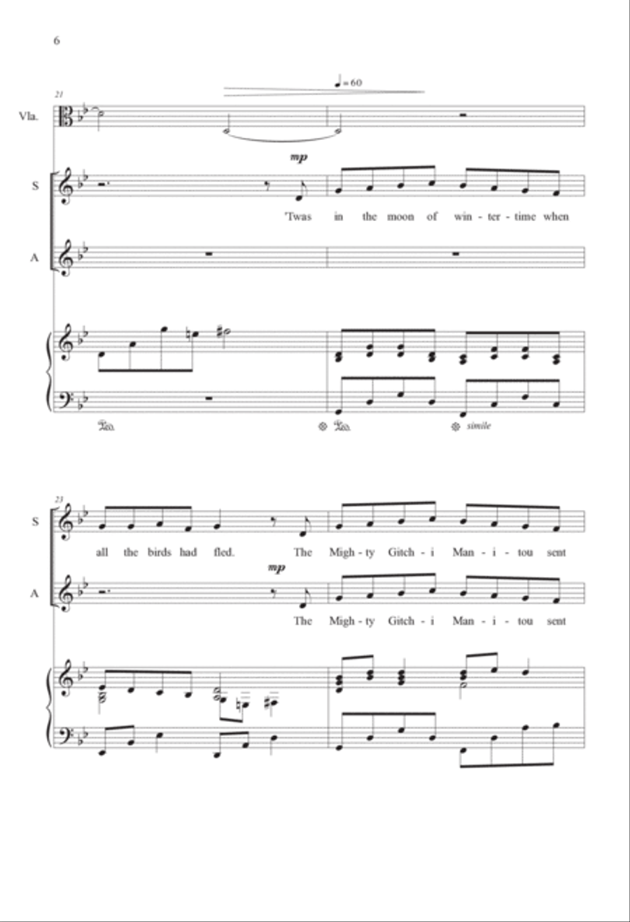 In Excelsis Gloria SSAA scores gallery preview page 6