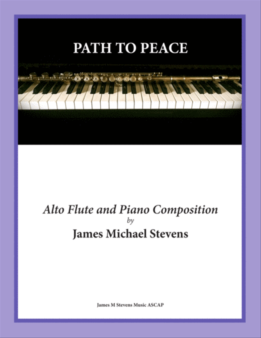 Path to Peace - Alto Flute & Piano Flute Solo scores gallery preview page 1