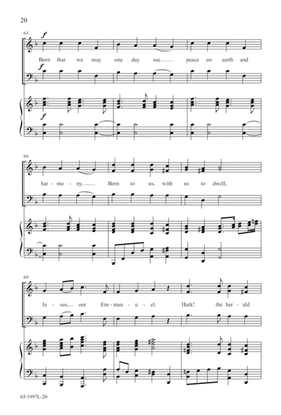 Candles and Carols Candles and Carols 3-Part scores gallery preview page 21