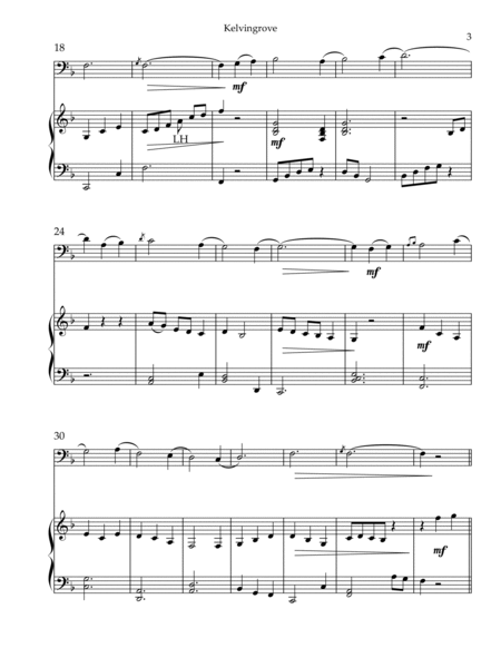 Kelvingrove, Duet for String Bass & Harp image number null