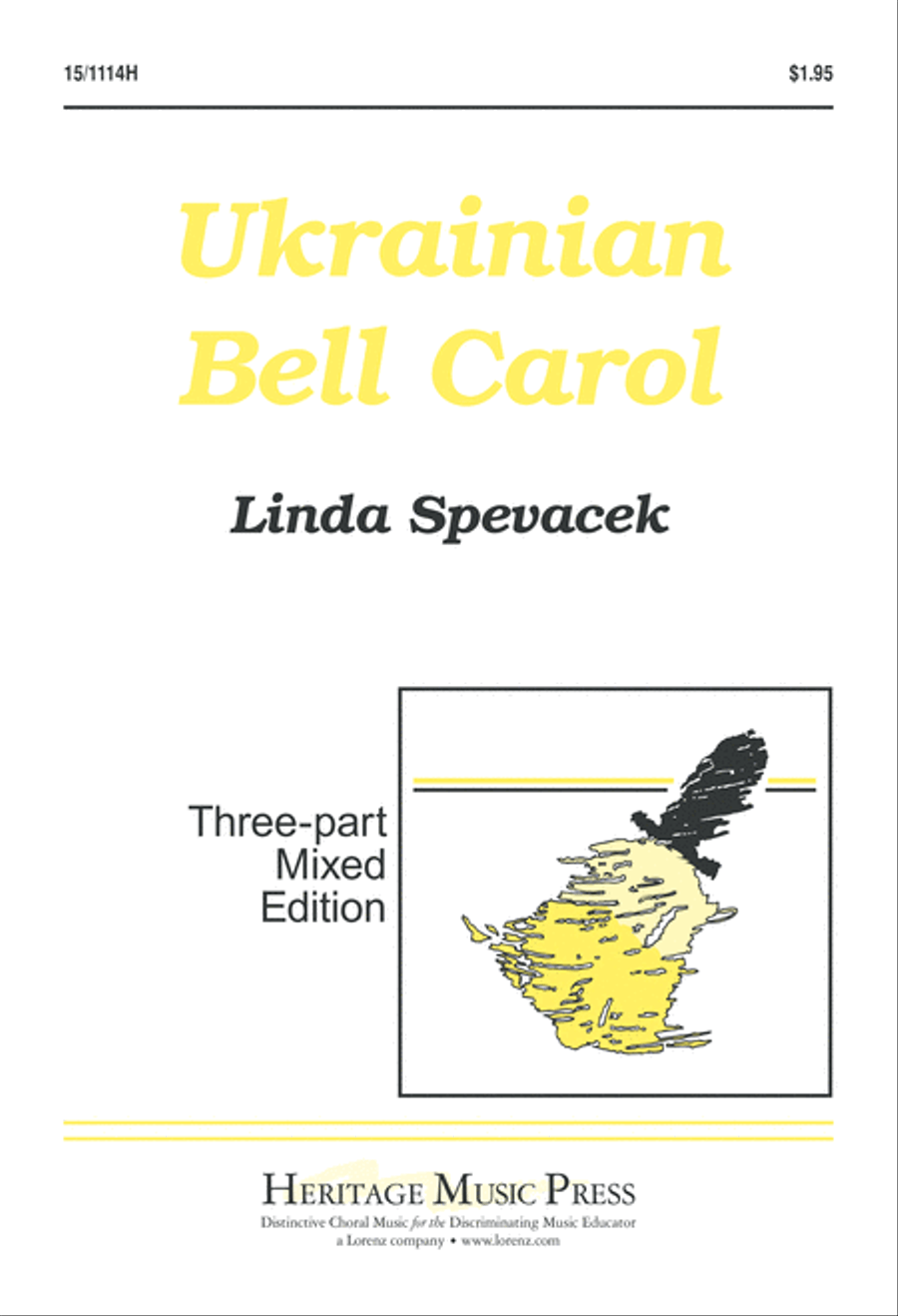 Ukrainian Bell Carol 3-Part scores gallery preview page 1