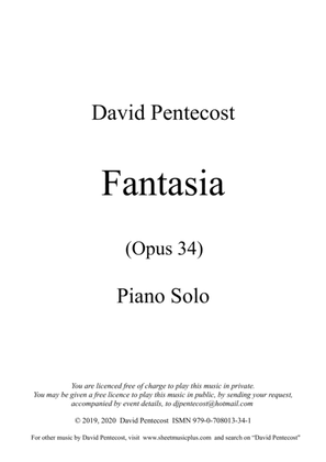 Fantasia, Opus 34