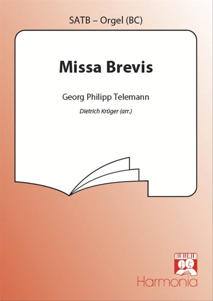 Missa Brevis 4-Part scores gallery preview page 1