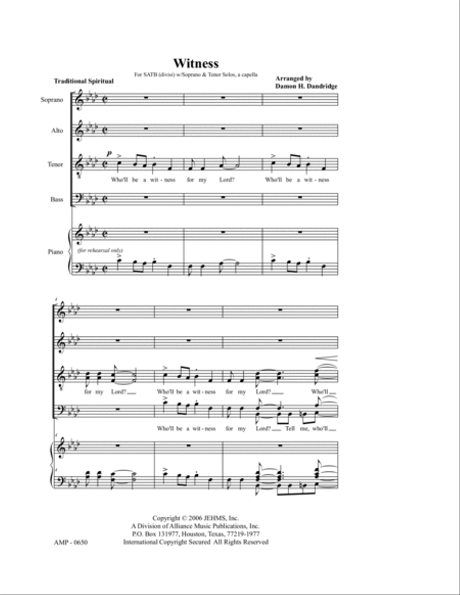 Witness Divisi scores gallery preview page 6