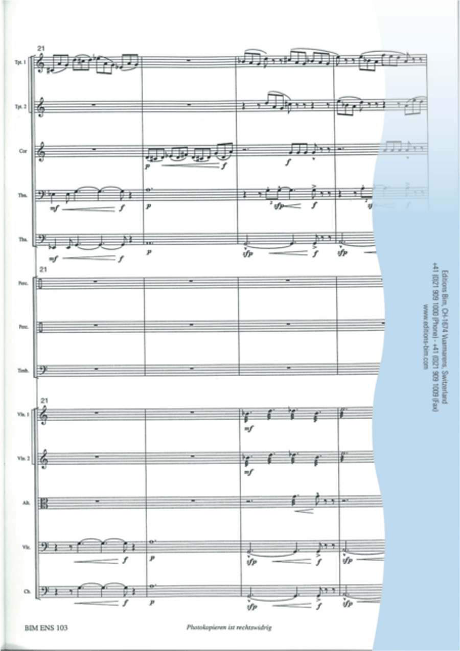 Couleurs du Temps Couleurs du Temps String Orchestra scores gallery preview page 12