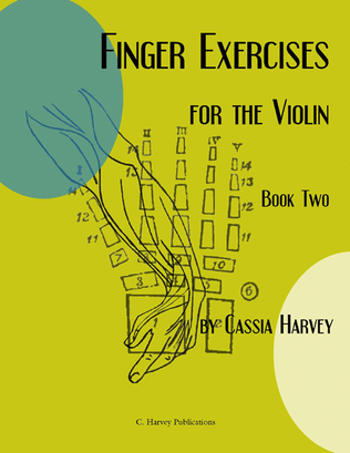 Book cover for Finger Exercises for the Violin, Book Two