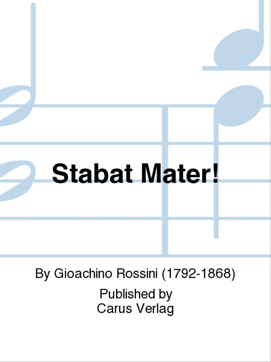 Book cover for Stabat mater