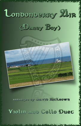 Book cover for Londonderry Air, (Danny Boy), for Violin and Cello Duet