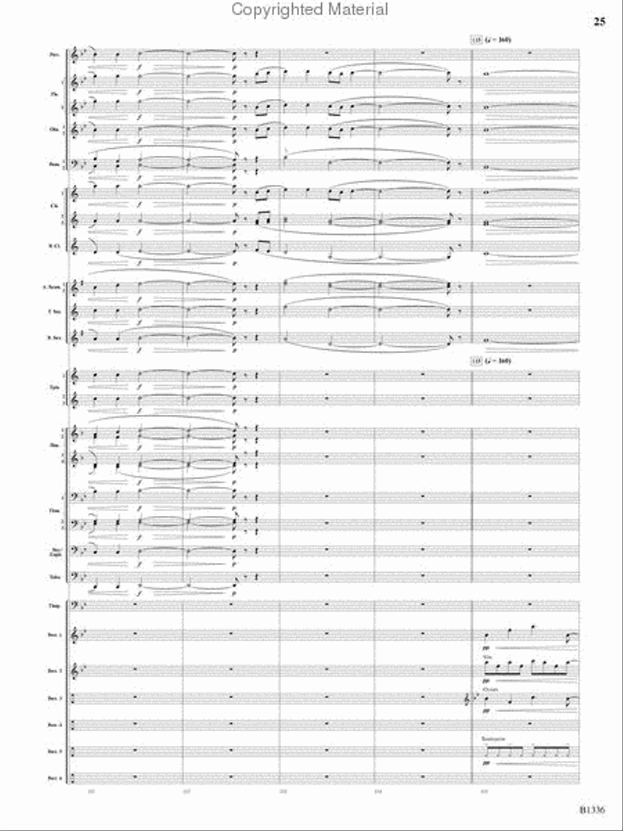 Dreams and Proclamations Concert Band scores gallery preview page 24