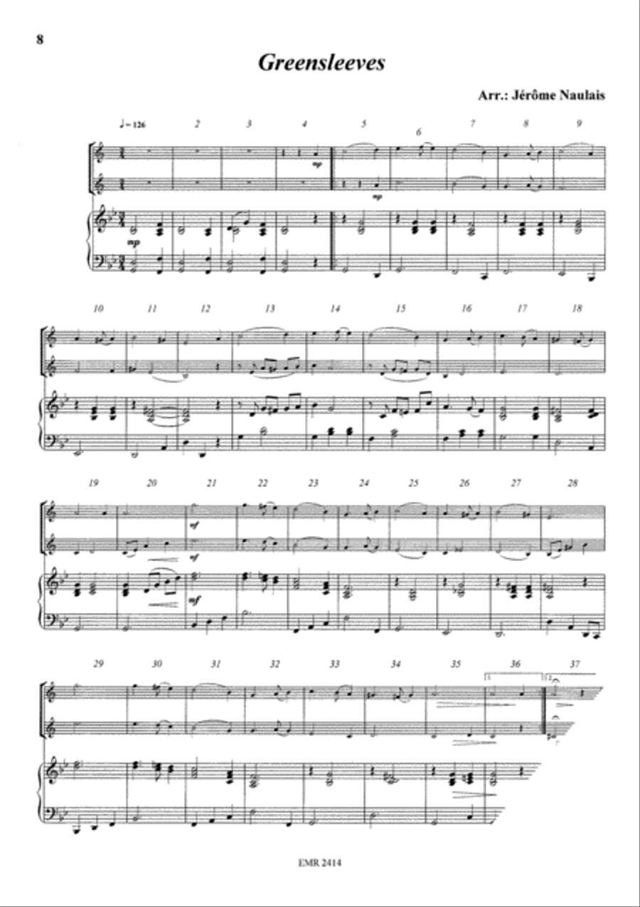 Album Volume 4 Clarinet Duet scores gallery preview page 5