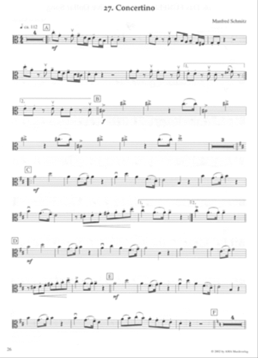 A Little Pop Music for Viola Viola Solo scores gallery preview page 3