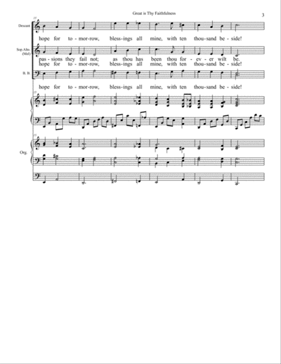 How Great Is Your Faithfulness Voice scores gallery preview page 3